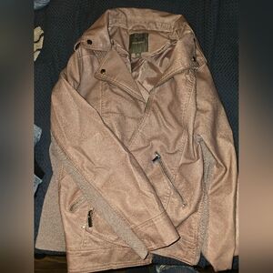 Torrid Blush Leather Jacket